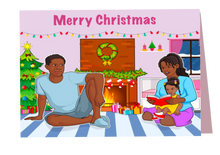 Load image into Gallery viewer, HS Christmas Card (Young Family of 3)