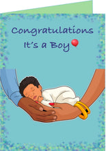 Load image into Gallery viewer, HS New Born Baby Boy Card.