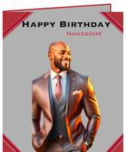 Load image into Gallery viewer, HS Birthday Card (Suited)