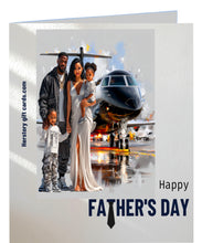 Load image into Gallery viewer, HS Father’s Day Card (Private Jet)
