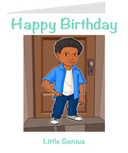 Load image into Gallery viewer, HS Birthday Card (Little Genius)