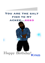 Load image into Gallery viewer, HS Birthday Card (King)