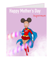 Load image into Gallery viewer, HS Mothers Day Card (Supermum 3)