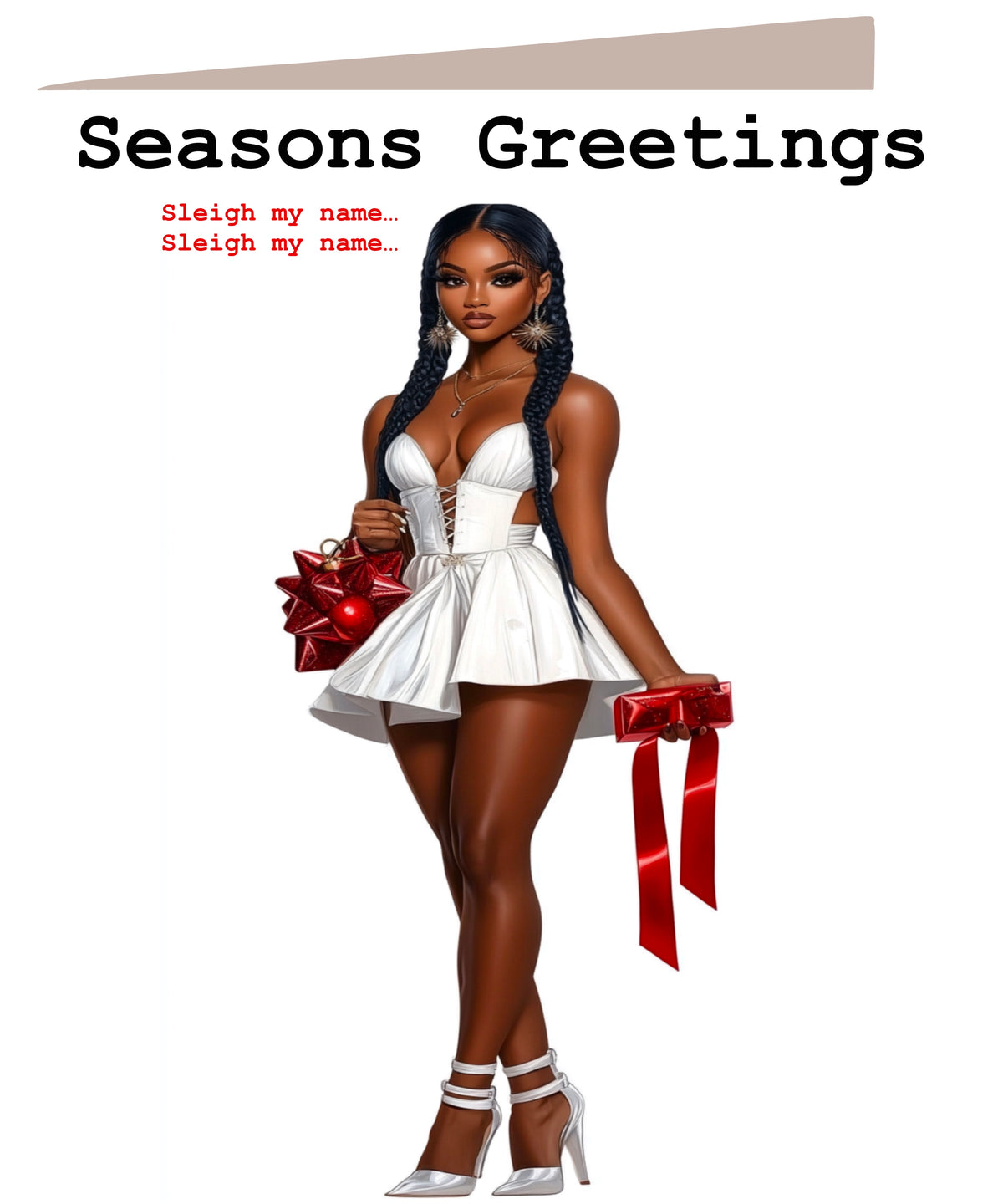 HS Xmas Card (Sleigh My Name)