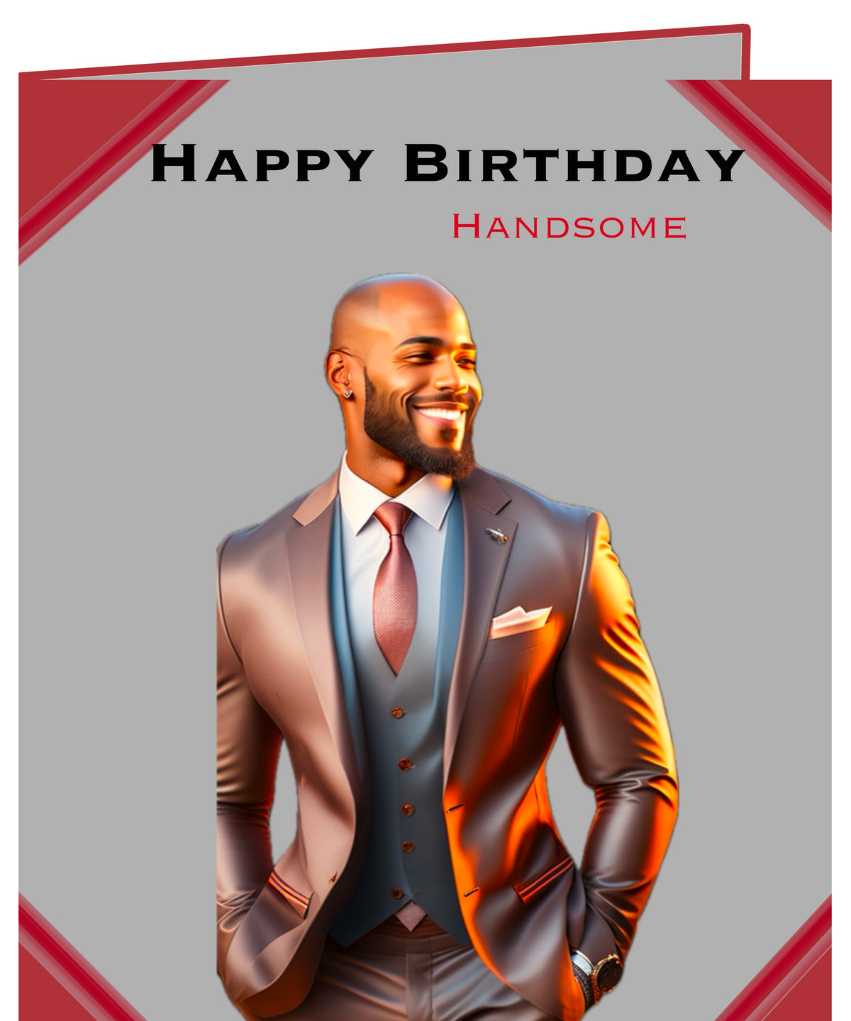 HS Birthday Card (Suited)