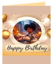 Load image into Gallery viewer, HS Birthday Card (Astronaut 2)
