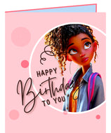 HS Birthday Card (Pretty Pink)