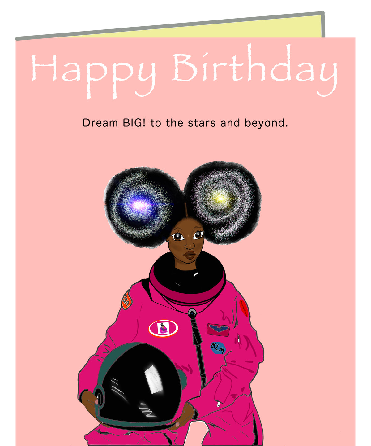 HS Birthday Card (Astronaut)