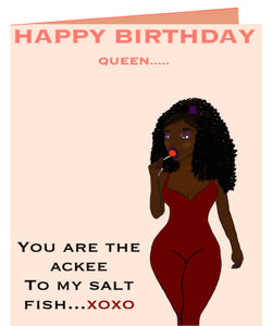 HS Birthday Card (Queen)