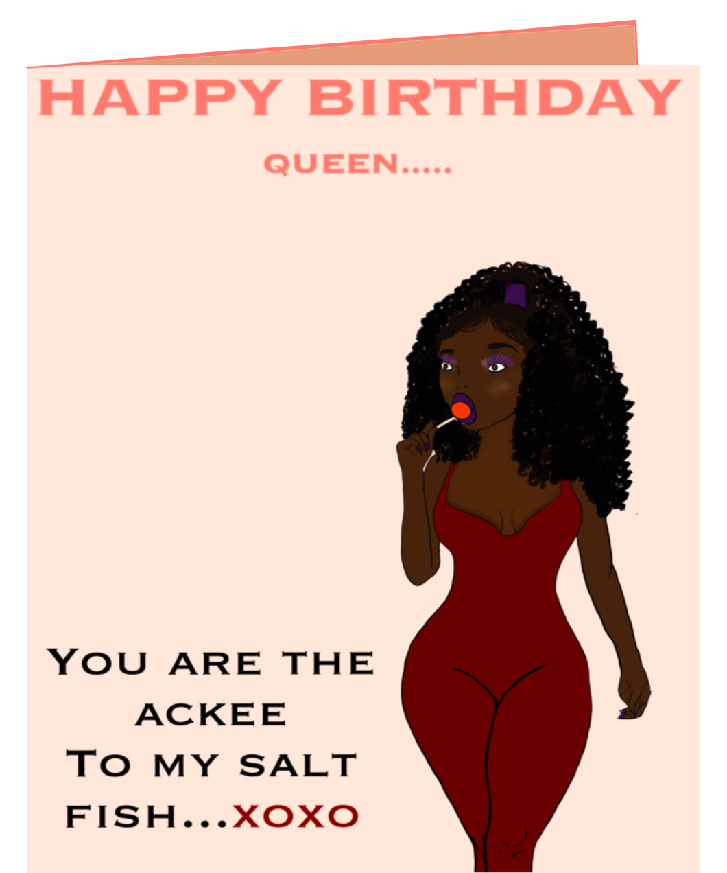 HS Birthday Card (Queen)
