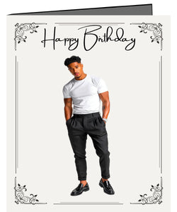 HS Birthday Card (White T)