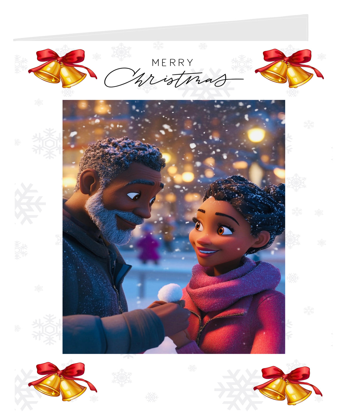 HS Xmas Card (Snowy Day)
