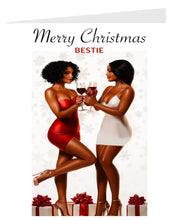 Load image into Gallery viewer, HS  Xmas Card (Girl Besties)

