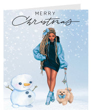 Load image into Gallery viewer, HS Xmas Card (Blue Bells)
