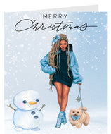 HS Xmas Card (Blue Bells)