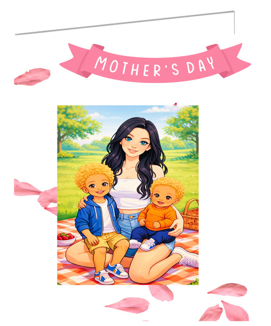 HS Mothers Day Card (Picnic)