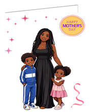 Load image into Gallery viewer, HS Mothers Day Card (Black Maxi Dress)
