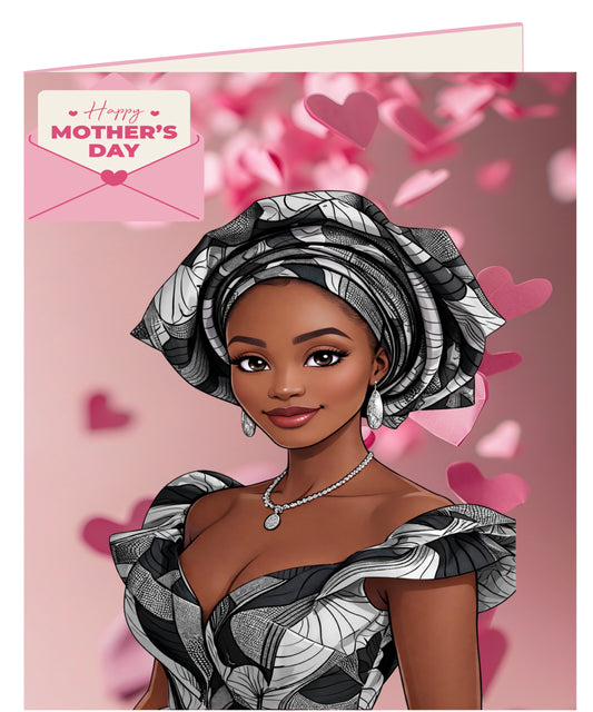 HS Mothers Day Card (Hair Wrap)