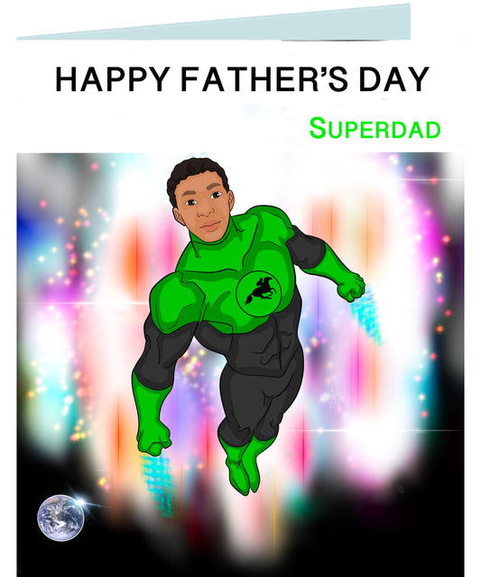 HS Fathers Day Card (Jockeying)