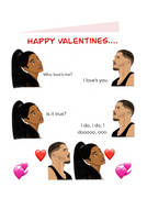 HS Valentines Card (Viral Meme Couple 2)