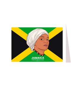 HS033: Nanny of the maroons, the only woman to be declared a national hero of Jamaica. Her face is on the Jamaican $500 bank note.