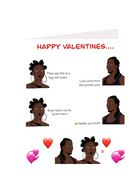 HS Valentines Card (Viral Meme Couple 1)