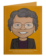 HS  Any Occassion Greeting Card (Dr. Gladys West)